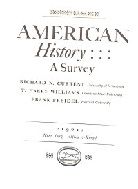 Image of American History A Survey