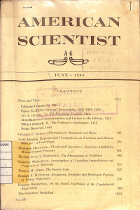 Image of American Scientist - June 1963