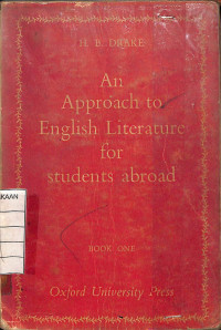 Image of An Approach to English Literature for Students Abroad Book 1