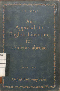 Image of An Approach to English Literature for Students Abroad Book 2