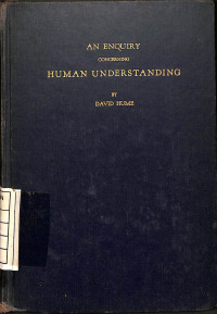 Image of An Enquiry Concerning Human Understanding