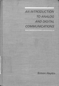 Image of An Introduction to Analog and Digital Communications
