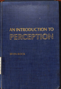 Image of An Introduction to Perception