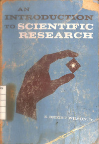 Image of An Introduction to Scientific Research