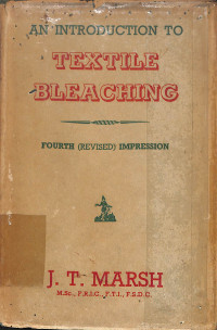 Image of An Introduction to Textile Bleaching - Fourth (Revised) Impression
