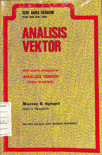 Image of Analisis Vektor dan suatu Pengantar Analisis Tensor