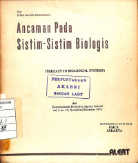 Image of Ancaman Pada Sistim-Sistim Biologis
