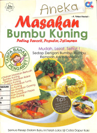 Image of Aneka Masakan Bumbu Kuning : Paling Favorit, Populer, Istimewa