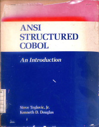 Image of ANSI Structured COBOL : An Introduction