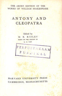 Image of Antony and Cleopatra