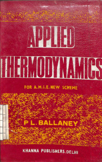 Image of Applied Thermodynamics