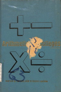 Image of Arithmetic for Colleges