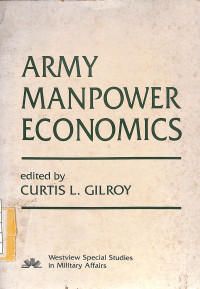 Image of Army Manpower Economics