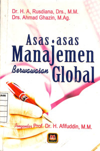 Image of Asas - Asas Manajemen Berwawasan Global