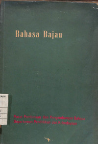 Image of Bahasa Bajau