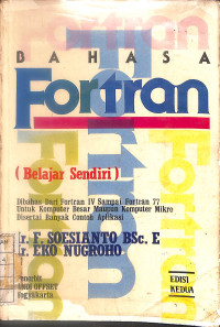 Image of Bahasa Fortran (Belajar Sendiri) - Edisi Kedua