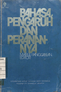 Image of Bahasa, Pengaruh dan Peranannya
