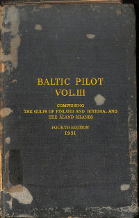 Image of Baltic Pilot Vol. III
