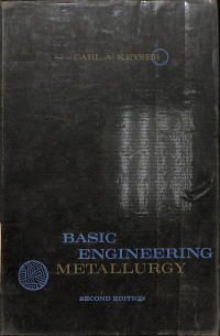Image of Basic Engineering Metallurgy - Second Edition