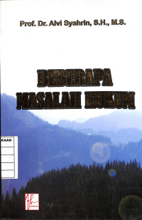 Image of Beberapa Masalah Hukum