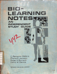 Image of Bio-Learning Notes : An Independent Study Guide