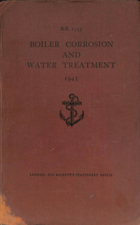 Image of Boiler Corrosion and Water Treatment 1945