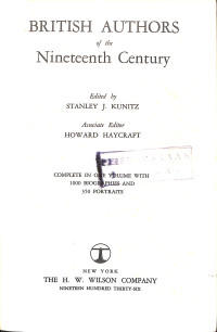 Image of British Authors of the Nineteenth Century