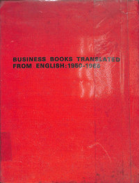 Image of Business Books Translated From English: 1950-1965