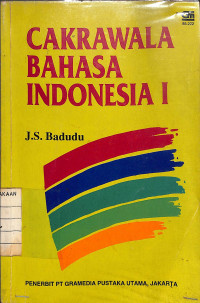 Image of Cakrawala Bahasa Indonesia I