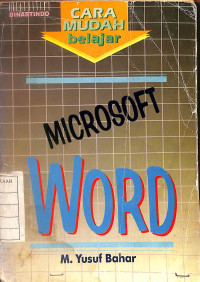 Image of Cara Muda Belajar Microsoft Word 6.0 for Windows