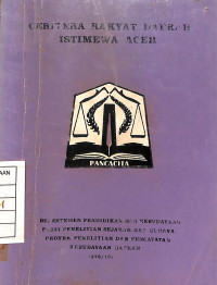 Image of Ceritera Rakyat Daerah Istimewa Aceh