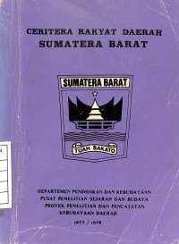 Image of Ceritera Rakyat Daerah Sumatera Barat