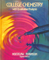 Image of College Chemistry With Qualitative Analysis