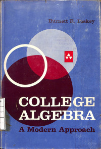 Image of College Algebra A Modern Approach