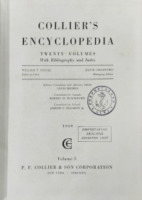 Image of Collier's Encyclopedia - Volume 5 Chabua to Copyright