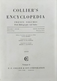 Image of Collier's Encyclopedia - Volume 6 Coquelin to Eau Claire