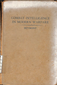 Image of Combat Intelligence In Modern Warfare