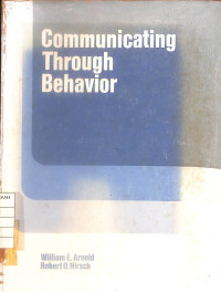 Image of Communicating Through Behavior
