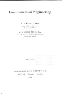 Image of Communication Engineering - Third Edition