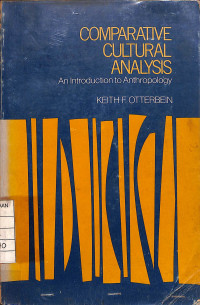 Image of Comparative Cultural Analysis : An Introduction to Anthropology
