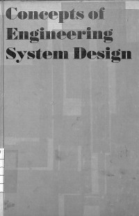 Image of Concepts of Engineering System Design