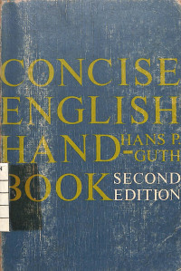 Image of Concise English Handbook - Second Edition