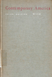 Image of Contemporary America Third Edition Wish
