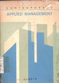 Image of Contemporary Applied Management