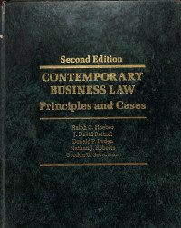 Image of Contemporary Business Law : Principles and Cases - Second Edition