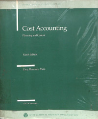 Image of Cost Accounting Planning and Control - Ninth Edition