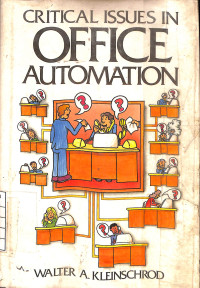 Image of Critical Issues In Office Automation