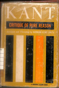Image of Critique of Pure Reason - Ambridged Edition