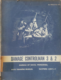 Image of Damage Controlman 3 & 2 (Rate Training Manual) : Navpers 10571-F