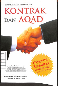 Image of Dasar-Dasar Pembuatan Kontrak Dan Aqad